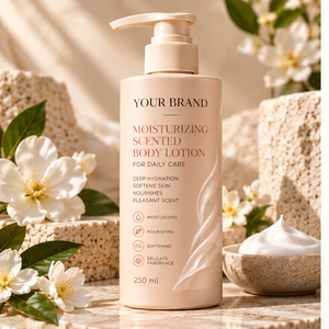ELAN KIMYA OEM - Gel Líquido Humectante Perfumado en Envase de Vidrio para Cuidado Diario, 250 ml, Marca Privada - Product Image 3