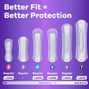 Venta al por Mayor de Toallas Sanitarias Discretas para Incontinencia en Adultos, de Algodón Transpirable, Sin Alas, Extra Absorbentes, Largas, Paquete de 104 Unidades - Product Image 4