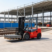 Chariot élévateur diesel LEITENG 3 tonnes série K, prix direct usine, chariot élévateur robuste pour la manutention de matériaux en entrepôt