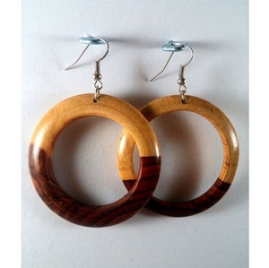 ต่างหูไม้ผู้จัดจำหน่ายจำนวนมากสำหรับผู้ซื้อ - Product Image 4