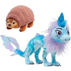 Peluche Súper Suave Sisu Tuk-tuk Raya, el Último Dragón, Material de Poliéster, Relleno de PP, para Aniversario, MOQ Bajo, Empaquetado en Cajas - Product Image 1