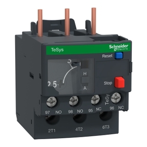 Relè di sovraccarico termico SCHNEIDER ELECTRIC LRD08L TeSys Deca 690VAC 2.5 4A 1NO+1NC Classe 20 D09 D38 con morsetto a vite - Product Image 1