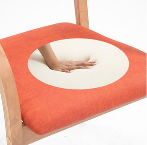 Robuster Trendiger Holz-Caféstuhl mit Kissen – Inspirierende Verarbeitung für Esszimmer, Großpackung Gestelle für Wohnzimmernutzung - Product Image 3