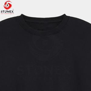 Jersey de algodón personalizado de alta calidad de 350gsm 100%, ropa de calle de moda de talla grande, sudadera ajustada para hombre para invierno Digital - Product Image 6