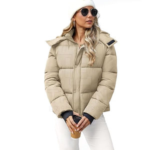 Veste matelassée pour femmes grande taille de haute qualité personnalisable, prix de gros, veste matelassée pour femmes d'hiver, veste matelassée la plus vendue - Product Image 2