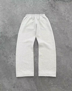 Conjunto Deportivo Informal de Invierno, Holgado, de Felpa Francesa Transpirable, con Logotipo Personalizado, Sudadera con Capucha y Pantalones Deportivos Unisex - Product Image 3