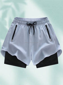 Meilleures ventes de shorts de baseball d'été pour hommes, nouveauté, conception de taille élastique avec shorts tricotés de qualité supérieure - Product Image 6