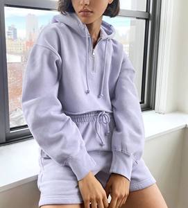 Chándal de gimnasio para mujer 2025, chándal con capucha para correr, Top corto con tejido de punto, venta al por mayor para la temporada de invierno - Product Image 2