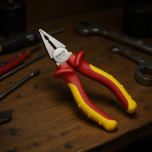 Alicates Combinados Stanley Maxsteel con Certificación VDE, Paquete Múltiple, con Superficie de Mordaza Dentada y Mango de Plástico con Agarre Suave - Product Image 3