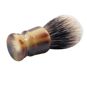 Brocha de afeitar de cuerno de vaca de Búfalo de alto pulido para hombres para depilación Brocha de afeitar Natural con mango de cuerno de alta calidad - Product Image 4