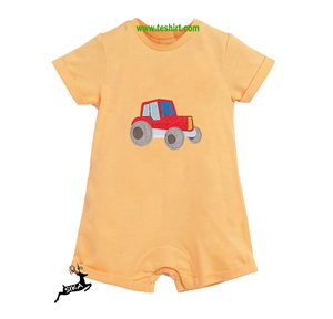 ชุดรอมเปอร์เด็กผ้าคอตตอนใยสังเคราะห์ผ้าสแปนเด็กซ์ - Product Image 1