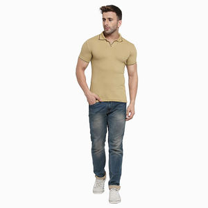 เสื้อโปโลผ้าฝ้ายสำหรับผู้ชายเสื้อโปโลสำหรับเด็กผู้ชายเสื้อกีฬาและลำลองสีผิวออกแบบได้ตามสมัยนิยม - Product Image 3