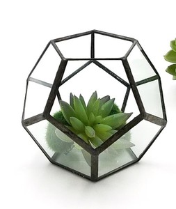 New Designs <b>Glass</b> & Metal Geometric Terrariums <b>Table</b> Centerpiece Indoor Dry Outdoor Planter For Home Hotel <b>Table</b> <b>Top</b> Decorative - Product Image 5