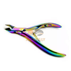 Pince à cuticules podologie dissolvant d'ongles épais coupe-pédicure manucure professionnelle avec lames de Style cuillère de Hockey incurvées - Product Image 1