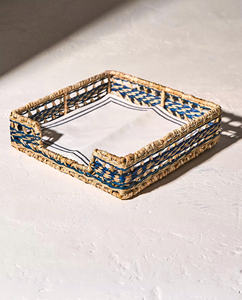 Soporte de anillo de servilleta de algas marinas cuadrado ecológico cocina restaurante utensilios de cocina decoración al por mayor de Vietnam - Product Image 6