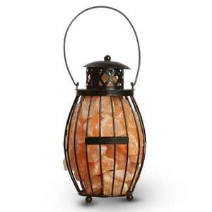 Sculpté à la main moderne 100% naturel écologique sel de roche de l'Himalaya lampe panier Style Animal maison décorative artisanat naturel - Product Image 2