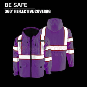 Veste de sécurité personnalisable avec passepoil réfléchissant et options de marque d'équipe Veste de sécurité avec doublure amovible - Product Image 5