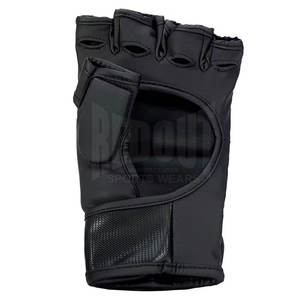 Guantes de agarre con logotipo personalizado para gimnasio y equipo de entrenamiento personal en MOQ bajo fabricados en Pakistán - Product Image 4
