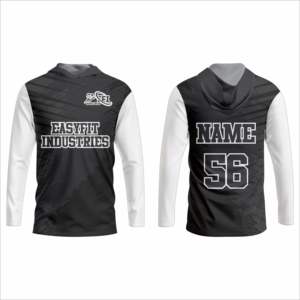 Ensembles de sweats à capuche d'entraînement de basketball unisexes personnalisés en gros, impression de logo, OEM, sublimation, 100% polyester - Product Image 6