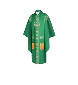 Casullas y Vestimentas para Sacerdotes Católicos al por Mayor, Diseño Bordado a Mano, Precio Bajo - Product Image 6