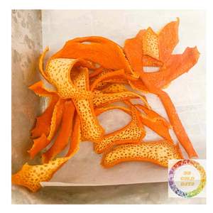 Écorce de mandarine séchée naturelle, riche en vitamine C, tranches d'écorce de citrus pour le thé, l'assaisonnement alimentaire, les mélanges d'herbes, qualité supérieure - Product Image 1