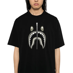 ชุดเสื้อยืดพิมพ์ลายฉลามแบบกำหนดเอง สไตล์ลำลอง ทรงโอเวอร์ไซส์ ระบายอากาศได้ดี ผลิตจากผ้าเจอร์ซีย์คอตตอน 100% เสื้อยืดแขนสั้นระบายอากาศได้ดี - Product Image 6