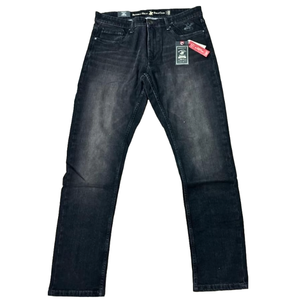 กางเกงยีนส์ขาดตรงเอวสูงของผู้ชายแฟชั่นสูงสำหรับฤดูใบไม้ร่วงและฤดูหนาว - Product Image 2