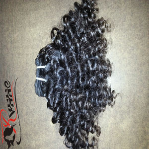 Extensions de cheveux humains vierges frisés afro crus non transformés de haute qualité 100% - Product Image 1