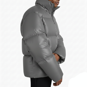 Chaqueta de Moda para Hombre, Nuevo Estilo, Chaqueta Ligera de Invierno para Hombre, Chaqueta de Plumón con Capucha Personalizable con Características Impermeables - Product Image 4