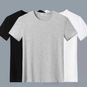 Nuevo estilo, camisetas de graduación de alta calidad con logotipo personalizado, camiseta Vintage en blanco de algodón 100%, camiseta recortada para hombre - Product Image 6