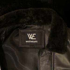 Veste en cuir d'agneau véritable classique pour motard avec col en fourrure SF009, manteau d'hiver taille XS, fermeture éclair, revêtement imperméable - Product Image 6