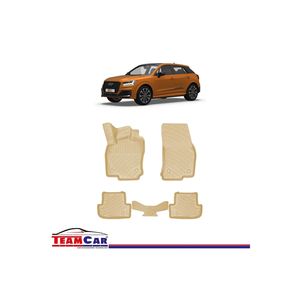 Audi Q3 2016 Onwards Compatible 3D Vehicle Special Production One Size Beige <b>Pool</b> Mat Turkey Origin - Product Image 1