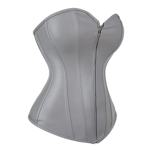 Corset en cuir respirant pour femmes, tendance, meilleur design, fin, club, contrôle léger, grande taille, veste pour hommes 2026 - Product Image 3