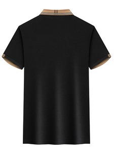 Polo para hombre, tendencia de verano, camiseta de media manga, nueva camiseta informal de manga corta con solapa para hombre de gama alta - Product Image 3