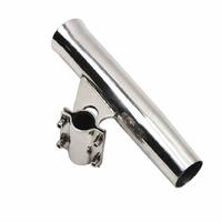 Support de canne à pêche réglable en acier inoxydable 316 avec pince de fixation pour rail, support de canne pour bateau et yacht