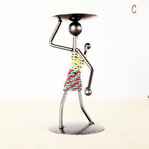 Portavelas de hierro de Metal hecho a mano, linterna de Navidad, día de Pascua, vela de alambre decorativa, linterna, soporte decorativo hecho a mano indio - Product Image 1