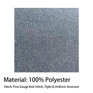 100% البوليستر جلد مدبوغ سويدي محبوك من الألياف الدقيقة للأحذية - Product Image 2