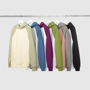 Wholesale Pullover High Quality Custom Hoodies Heavyweight Hoodies Drop Shoulder <b>Thick</b> <b>Fleece</b> Hoodies Unisex - Product Image 1