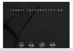 Sweat à capuche pour hommes Blank Best-quality essentials Fleece Sweatshirts hip hop streetwear 60% coton pull - Product Image 6