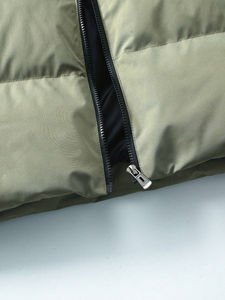 OEM Men's Lightweight Nylon Hooded Winter <b>Puffer</b> <b>Jacket</b> <b>Thin</b> Bubble Outerwear with Stand Collar for Outdoor Activities - Product Image 6