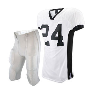 Personalizado 2025 Fútbol Americano Jersey Set Uniformes atléticos Sublimación Fútbol Uniforme de fútbol Jersey con diseño personalizado - Product Image 2