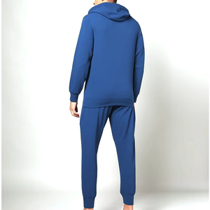 Nouvelle Collection 2025 – Survêtement Homme 100% Coton, Style Décontracté Automne-Hiver, Imprimé Uni pour Tenue Urbaine - Product Image 3