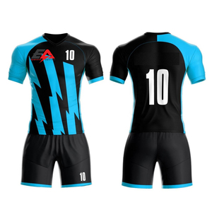 Tenues d'équipe personnalisées 100% polyester avec LOGO, fournisseur d'uniformes de football au Pakistan / Nouveautés, maillots de football de France les plus vendus - Product Image 1