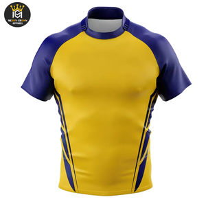 Maillot de rugby professionnel de haute qualité Nouvelle arrivée Maillot d'équipe de sport respirant avec des ensembles confortables - Product Image 1