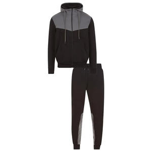 Chándales de peso pesado con cremallera completa de proveedor de diseño de logotipo personalizado OEM, conjunto de entrenamiento personalizado, chándales de ropa deportiva - Product Image 2