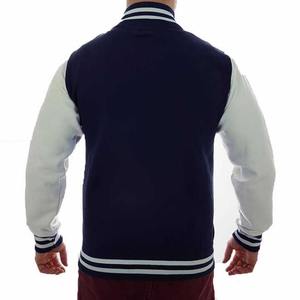 Chaqueta de béisbol personalizada para adultos y jóvenes, chaqueta universitaria polar de lona de alta calidad con logotipo personalizado, la mejor novedad - Product Image 3