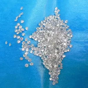Tamanho de mm diamantes soltos brancos naturais 100% naturais, diamantes soltos genuínos, diamantes amassados por atacado