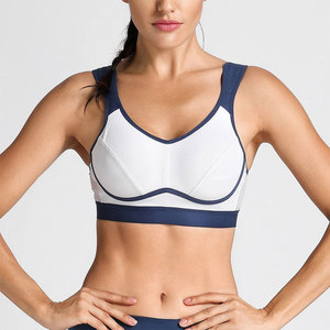 Top Selling Women's Simple <b>Strapless</b> Sublimation Breathable Yoga Sport Bra with Front Custom Logo High Quality Medium Support - Product Image 1