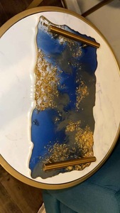 Resin <b>Decorative</b> Tray in Multiple Colors Rectangle Home <b>Decor</b> Resin Tray High Quality - Product Image 5