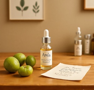 Huile naturelle d'extrait d'Amla pour le contrôle des chutes et la repousse des cheveux Huile capillaire pressée à froid pour la santé du cuir chevelu et le renforcement des cheveux - Product Image 2